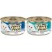 Fancy Feast Ocean Whitefish and Tuna Pate + Seafood Pate Wet Cat Food 48 pack - 4.08 kg Cat Food + Wet Cat Food