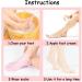 Braleto Silicone Socks for Women - 3 Pairs of Moisturizing Foot Spa Gel Socks for Cracked Dry Feet & Rough Skin Care - Buy Online on GoSupps.com