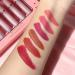 Colored Liquid Lipstick Set - 6 Velvet Matte Nude Pink Shades | Waterproof Long Lasting Non-Stick Cup Lip Gloss Kit | Perfect High Pigmented Makeup Gift for Women - Buy Online on GoSupps.com