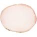 Resin Palette for Nail Art - White Golden Edge Manicure Tool | Ideal for Painting & Drawing - Buy Online on GoSupps.com