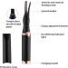 Heated Eyelash Curler Electric Rechargeable Long Lasting Lash Curler for Makeup Black Electric Eyelash Curler - Buy Online on GoSupps.com