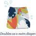 Esembly Waterproof Cloth Diaper Cover | Size 2 (18-35lbs) | Snap Closure | Leak-Proof & Breathable | Reusable Swim Diaper - Buy Online on GoSupps.com