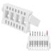 Nail Drill Holder - 16 Hole Display for Nail Artists & Salons - Professional Use (White) - Buy Online on GoSupps.com