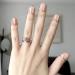 PLCPDM 10 Pack Adjustable Finger Nail Art Finger Rings Women Girl Jewelry Nail Rings Adjustable Fingertip Rings Copper Material Gold-color - Buy Online on GoSupps.com
