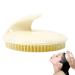 Massage shampoo brush hair washingwood washer-hair washing head massage comb |Portable shampoo brush with soft teeth for men women dry or wet hair