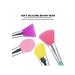 Silicone Face Mask Brush Set - 4PCS Flexible Applicator for Mud Clay & Charcoal Masks | Soft Facial Brush for Perfect Application - Buy Online on GoSupps.com