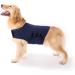 Buy Anti-Fear Dog Jacket | Sedative Shirt for Pet Stress Relief | XL Navy Blue Thunder Wrap - Buy Online on GoSupps.com