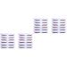 FOMIYES 24 Pairs Glitter Eyeliner Eyeshadow Purple Eyeliner Makeup Tape Eye Makeup Stickers Tool Miss Moment