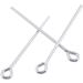 Adabele 20pcs Sterling Silver Eye Pins 25mm - 0.6mm Wire Gauge for Jewelry Making | SS411 - Buy Online on GoSupps.com