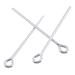 500pcs Silver Eye Pins 18mm (Wire 0.7mm/0.028 inch/21 Gauge) for Jewelry Beading Craft Making CF157-18 500 18mm