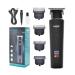 High-Endurance Electric Clipper Hair Salon Special Oil Head Shaving Head Carving Hair Clipper Electric Clipper (Black)