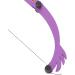Eyebrow Mapping Tool Simple Adjustable Eyebrow Ruler Set Foldable for Salon (Purple) - Buy Online on GoSupps.com