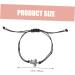 Abaodam 3 Pairs turtle bracelet wrist bands bracelets matching bracelets for couples wrist bracelet lovers 13.5X1.5CMx3pcs Blackx3pcs - Buy Online on GoSupps.com