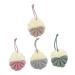 4 Pcs Bath Bouquet Bath tub Cleaner Bath Shower loofah Bath Balls Mesh Shower Ball Shower Balls Shower Sponge loofah Exfoliating Shower Body Sponges Japanese-Style or Shower Stool