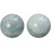 Homsfou 2 Pack Chinese Stone Massage Balls - Natural Muscle Relaxation & Stress Relief - Medium Green Healthcare Massage Balls - Buy Online on GoSupps.com
