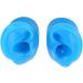 Soft Silicone Ear Model Pair for Demonstration & Teaching - Flexible Ear Piercing Tool- 18x23cm - Buy Online on GoSupps.com
