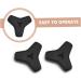 Buy Housoutil Silicone Glasses Ear Bracket - 20 Pairs of Anti-Slip Covers & Earring Cushions for Secure Glasses Fit | Durable Black Gel Eye Frame Hooks - Buy Online on GoSupps.com