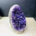 Natural Brazilian Amethyst Geode Purple Crystal Clusters Quartz Stone 500g-600g for Home 1pc Chakra Reiki Balancing - Buy Online on GoSupps.com