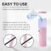 Byshun Nano 28ml Eyes Sprayer Nebulizer Electric for Eye Protection - Pink | Convenient & Portable - Buy Online on GoSupps.com