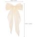 minkissy Big Bow Hair Clips: Cloth Decorative Bow Hair Barrette Bowknot Hair Pin Accessory For Women Ladies - Buy Online on GoSupps.com