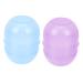 2 pi ces Tasse Coloration pour Cheveux Lot de Shaker Transparentes pour M lange de Capillaire Outil Pratique pour Salon de Coiffure Couleur Al atoire Couleur Al atoire