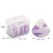 Songaa Triangle Powder Puff Set - 10 Air Cushion Makeup Sponges for Foundation Cream & Concealer - Portable Box - Purple Blending Sponges for Flawless Finish - Buy Online on GoSupps.com
