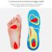CSCDD Gel Insole - Orthopedic Foot Care Shock Absorption Sport Insoles Arch Support Pads for Shoes - Large Size D - Buy Online on GoSupps.com