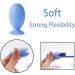 2023 New Portable Travel Toothbrush Head Cover Protector - Cute Fish Shape Silicone Suction Cup Holder (Pink, 6PCS) - Buy Online on GoSupps.com