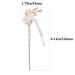 Rhinestone Pearl Flower Hair Stick Set - Vintage Tassel Hair Pin for Women in White - Chinese Hair Chopsticks for Styling and Chignon Accessory - Buy Online on GoSupps.com