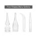Elitzia Acne Blackhead Absorbing Electrotherapy Beauty Machine Accessories - Set of 10 Glass Tubes - ETD215SA - Buy Online on GoSupps.com