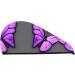 Purple Butterflies Coral Velvet Dry Hair Cap with Buttons | Anti-Frizz for Curly Long & Thick Hair - Perfect for International Shipping - Buy Online on GoSupps.com