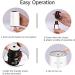 Waterless Essential Oils Diffuser - Portable Battery Operated Smart Cordless Design - Cold Mist Aroma Diffuser (White - Buy Online on GoSupps.com