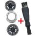 3 Pi ces Lames De Rasoir T tes De Rasage De Remplacement Compatibles For Philips T te HQ7320 HQ7300 HQ7290 HQ7280 HQ7260 HQ7240 HQ7140 HQ7120 HQ7100 1set - Buy Online on GoSupps.com