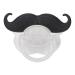 Mustache Pacifier for Babies and Toddlers - Funny Silicone Pacifier, Shower Gift Unisex - Buy Online on GoSupps.com