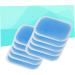 Healeved 30 Pieces Leaf Gel Pads for Abdominal Stimulators | Fitness Equipment Replacement Gel Pads | Intelligent 30PCs Blue for Bollononer Training - Buy Online on GoSupps.com