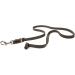 Copcopet - Dog leash Cognac made of premium cowhide - soft tow lines for dogs with chromic carabiner - braided fat leather line without hand loop - dog accessories made in Germany (1.50m x 15mm) 1.50 m x 15 mm cognac