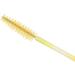 Mascara Brush Disposable Eyelashes Brush Hygienic Fiber Brush Head for Women Female(Yellow) - Buy Online on GoSupps.com