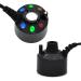 Pond Fog Atomizer Mist Maker with LED Lights - Garden Pond Aquarium Air Humidifier - 400mL/H - Safe Operation(12 HEAD BLACK) - Buy Online on GoSupps.com
