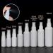 GeRRiT Small Spray Dispenser Bottle Fine Mist Plastic Spray Empty Bottle Refillable Mini Travel Kit Reusable for Cleaning Gardening Plants White - Buy Online on GoSupps.com