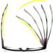Shop Kerecsen 5 Pack Reading Glasses for Men & Women - Multicolor (3 1.25) - Stylish Spring Hinge Readers - Buy Online on GoSupps.com