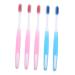 5pcs Small Head Soft Toothbrush PP Small Head Braces Travel