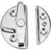 Qfauto Marine Boat Door Catch Latch - 316 Stainless Steel Twist Lock 55mm Round Design for Boat and Cabinet Applications - Buy Online on GoSupps.com