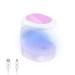 Mini LED UV nail dryer USB portable nail dryer nail lamp 16W UV lamp for gel nails nail gel polish dryer lamp nail art manicure tools for individual fingers violet