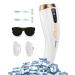 Buy 1 get 1 free IPL device hair removal full body hair removal laser with 3 functions-HR/SC/RA&6 energy levels infinite light pulses painless laser epilasyon for bikini line face