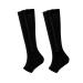Compression stockings stockings compression sports socks relief socks for men and women zippered stockings with medium calf length zipper Sports socks elastic stockings xxl black