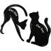 Housoutil 2pcs Eyeliner Stencil Cat Eye Stencil Eyeshadow Stencil Template Eye Shadow 9.00X7.00X0.10CM As Shown - Buy Online on GoSupps.com