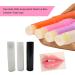 IOIUSKKU IOIUSKKU 100 pcs Empty Lipstick Pots Lightweight Small Balm Tube Creative Smooth Surface Glossy Lip Tubes Cosmetics Women White 4g Container - Buy Online on GoSupps.com