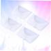 FRCOLOR 2 Pair Toe Shoe Covers - White Toe Separators for Plantar Relief - Comfortable Foot Care Accessories - Buy Online on GoSupps.com