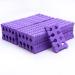 100 pieces toe separator for pedicure soft nail art finger separator divider spacer manicure pedicure tool gel painting accessories for nail art painting toenails (purple)