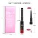 Dark Brown Red Matte Lip Liner and Liquid Lipstick Set for Women | Long Lasting Waterproof Lipstick Packs for Dark Skin | 24 Hour Stay on Lipstick | Matte Lip Stain Lipgloss Sets | 3Pcs by evpct DNM - Buy Online on GoSupps.com